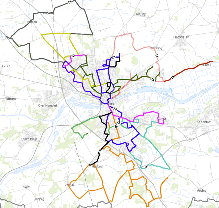 Bybusser i Randers Kommune